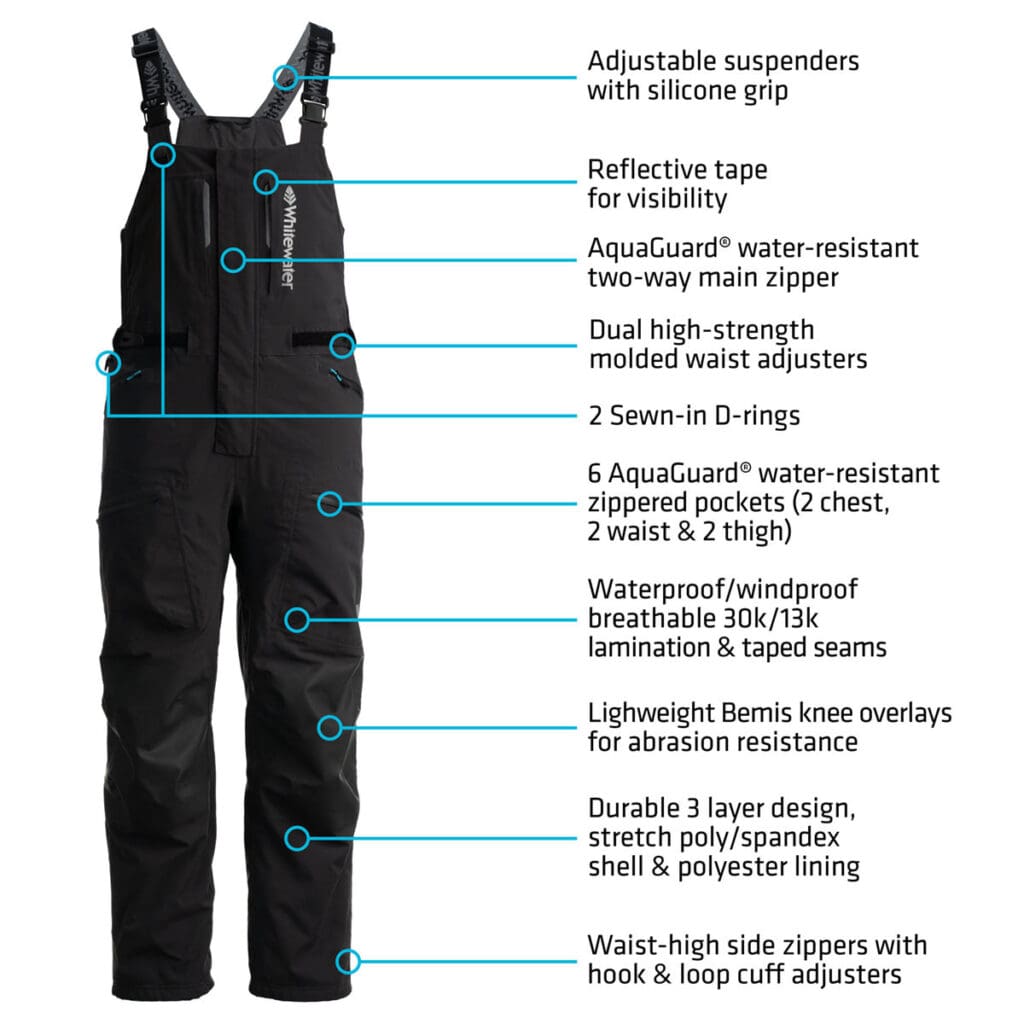 Whitewater Great Lakes Pro Insulated Bib