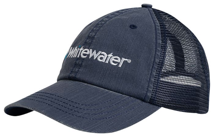 Whitewater Washed Logo Hat