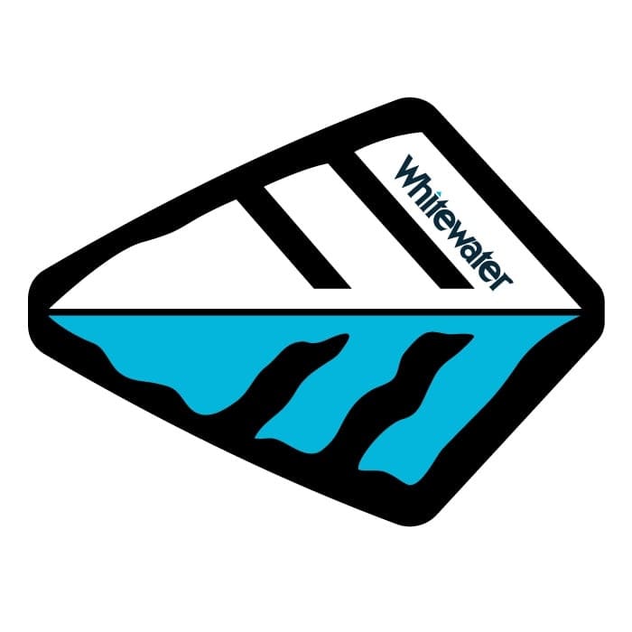 Whitewater Icon Sticker