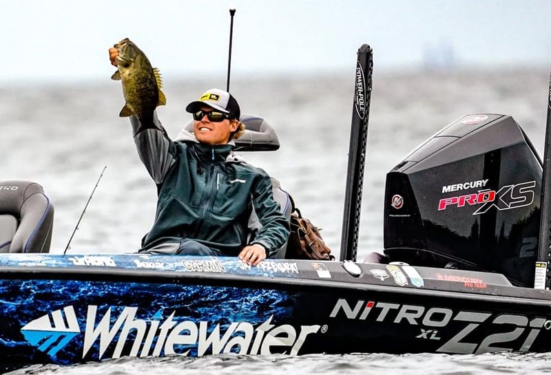 Jay Przekurat fishing at 2024 Bassmaster Classic